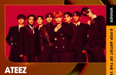 에이티즈, 美 '2025 아이하트라디오 뮤직 어워즈' 수상 영예