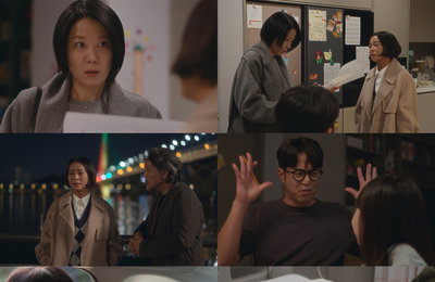지니 TV 오리지널 드라마 ‘라이딩 인생’ 전혜진 불타는 교육열에 가족 갈등 폭발