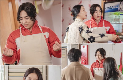 와이낫미디어 드라마 <허식당> 현대에 불시착한 시우민, 신문물에 신기+엉뚱 반응 포착