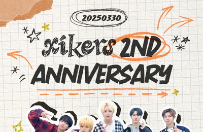 싸이커스(xikers), 데뷔 2주년 기념! 콘텐츠 공개...'축전 · 인터뷰' 다채로운 재미 선사