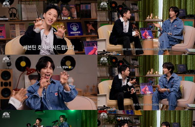 씨엔블루 정용화, 세븐틴 호시와 만났다..."내 동생" 각별한 애정 과시