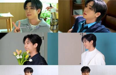 최수호, 'ONE' 재킷 비하인드 속 소년美 벗은 '상남자' 매력 과시