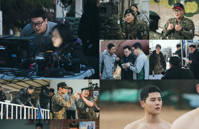 지니 TV 오리지널 드라마 <신병3> 웃음도, 케미도 싹쓰리! '전우애 폭발' 신병즈의 빈틈없는 시너지