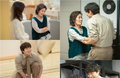 JTBC 토일드라마 <천국보다 아름다운> ‘싸늘’ 김혜자 VS ‘능글’ 손석구 VS ‘눈치’ 한지민, 천국 하우스 한집살이 예고