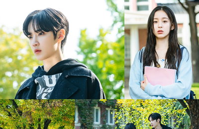 SBS 새 드라마 <사계의 봄> 하유준-박지후, 운명적인 ‘우중(雨中) 첫 만남’ 공개