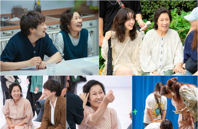 JTBC 토일드라마 <천국보다 아름다운> 김혜자와 배우들의 힐링 비하인드 '누구와 있어도 케미력 만렙'