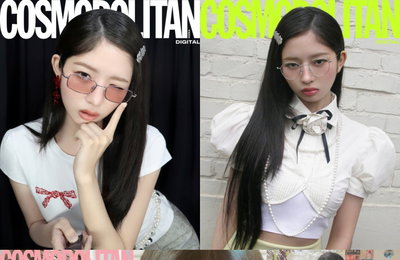 아이브 레이, 화보 속 아이웨어 스타일링 완벽 소화...'현장 스태프 감탄' 후문 [화보]