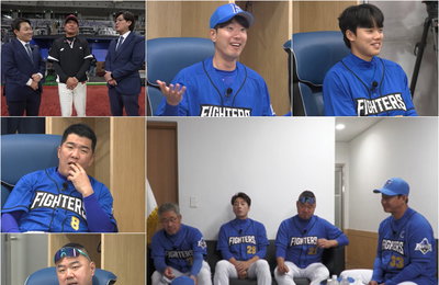 스튜디오C1 예능 프로그램 <불꽃야구> 불꽃 파이터즈 vs 동국대, 대망의 첫 직관 '흥미진진'
