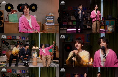 정용화, 웨딩보이즈 이준X광희와 함께한 'LP ROOM' 공개...막내 윤두준도 깜짝 인사 "끈끈한 케미 + 원조 '예능돌' 다운 입담 선사"