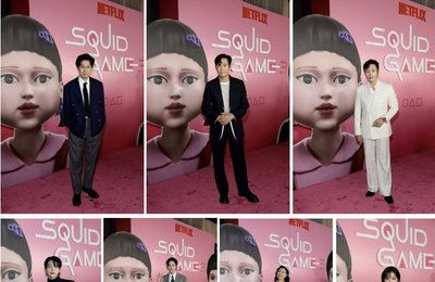 넷플릭스 <​오징어 게임> 시즌3 뉴욕 프리미어 현장 공개, 핑크카펫부터 시즌3 1화 상영 이벤트 개최 '열기 고조'