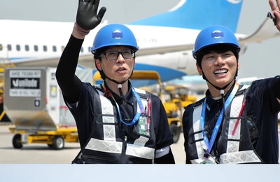 ‘놀면 뭐하니?’ 유재석-하하-주우재-이이경, 인천공항 곳곳 열일 모먼트