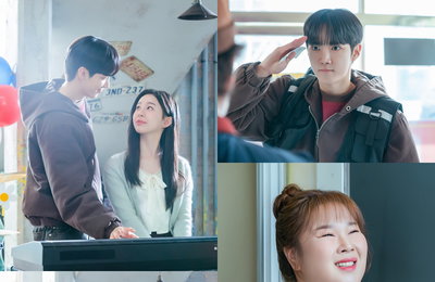 SBS <사계의 봄> 코미디언 김민경 특별출연, 환한 미소-찰진 애드리브, ‘배달 기사’된 하유준과 티키타카