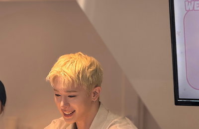 원호, 위니 창단 기념행사 성료… 굿즈+커피•음료 무료 제공 · 직접 방문까지 '특급 팬 사랑 인증'