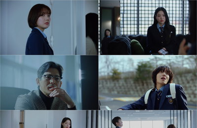 <청담국제고등학교 2> 시작부터 폭풍 전개…이은샘, 추락사건 목격자에서 용의자 된 에피소드 '긴장감 ↑'