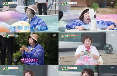 SBS <미운 우리 새끼> 신기루, 절친 한혜진x풍자와 한여름 바캉스 나기