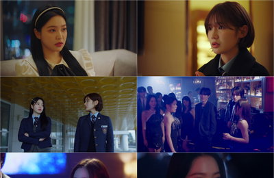<청담국제고등학교 2> 이은샘X김예림 팽팽한 심리전, 하이틴 스릴러 장르 매력 극대화