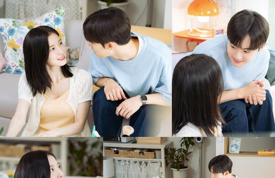 <내 여자친구는 상남자> 윤산하-아린, 알콩달콩 X 웃음 만발 ‘라뷰라뷰’ 모드 ‘백문백답’ 현장