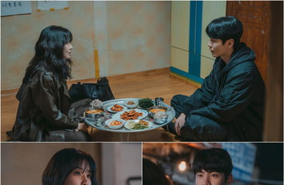 MBC 새 금토드라마 <메리 킬즈 피플> 이보영-이민기, 180도 달라진 변화 ‘미묘한 밥상 대면’ 포착