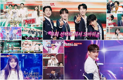 <한일톱텐쇼> ‘꽃보다 연극부’ F4 박서진-에녹-신승태-김준수, 더위 타파 비타민 에너지 충전 완료