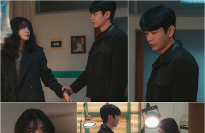 <메리 킬즈 피플> 이보영-이민기, 일촉즉발 ‘긴급 체포’ 현장 “수갑을 채워버린 진실이 궁금하다!”