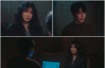 ‘메리 킬즈 피플’ 이보영-이민기, 살벌한 정적 속 치열한 공방전 “긴급 체포로 끝난 게 아니다!”