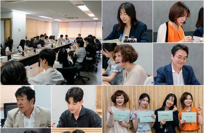 KBS2 새 일일드라마 <친밀한 리플리> 대본리딩 시간조차도 순삭 시킨 배우들의 열연 매직