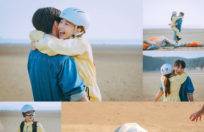 <컨피던스맨 KR> ‘마냥 해맑’ 박민영 VS ‘당황 난감’ 주종혁, 패러글라이딩 첫 투샷부터 임팩트 대폭발
