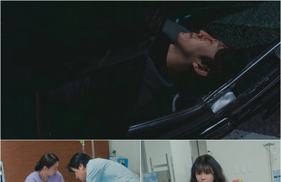 <메리 킬즈 피플> 이보영, 처참한 몰골로 응급실 실려 온 강기영 ‘절체절명 위급 사태’ 포착