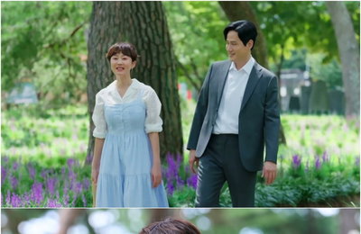tvN 월화드라마 <첫, 사랑을 위하여> 염정아X박해준, 한낮의 데이트 포착