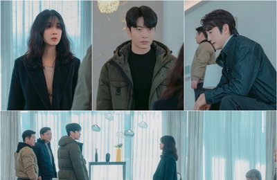 <메리 킬즈 피플> 이보영-이민기-강기영, 충격과 파란의 연속 ‘마라맛 삼자대면’ 포착