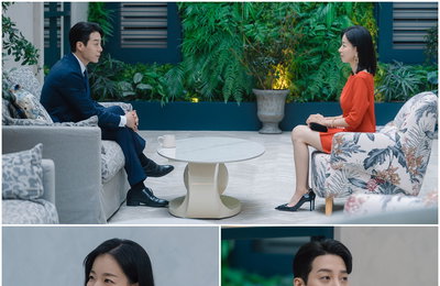‘친밀한 리플리’ 이시아-한기웅, 아찔한 거짓 인생에 휘말리는 출발점 ‘페이크(FAKE) 첫 만남’