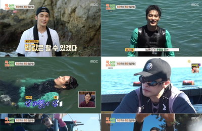 <푹 쉬면 다행이야> ‘탑 머구리’ 성훈, 자연산 문어와 사투 끝 승리 ‘집념의 사나이’