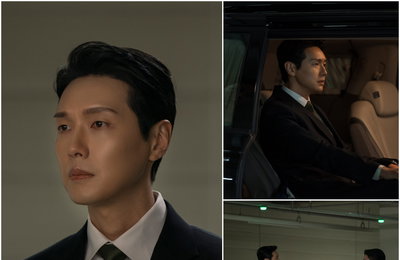 <퍼스트레이디> 지현우, 대통령 당선인 첫 행보 ‘의미심장 모먼트’ 현장 포착
