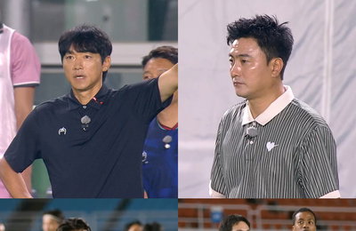 JTBC <뭉쳐야 찬다4> 안정환, 실험적 '포백 라인' 가동한 사연은?