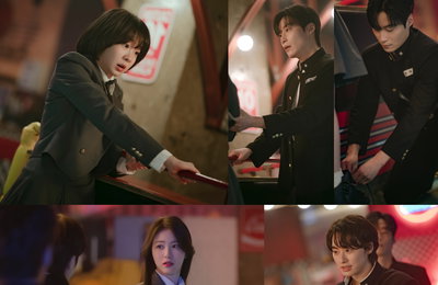 ‘백번의 추억’ 김다미-신예은-허남준-이원정, 2:2 롤라장 더블 데이트 예고