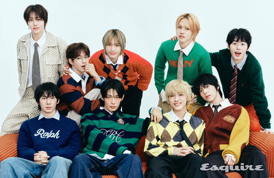 '종횡무진 활약ing' 아홉(AHOF), 에스콰이어 웰니스 화보 장식
