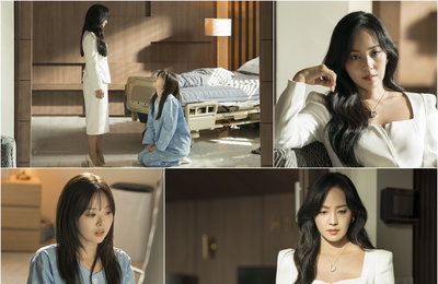 ‘퍼스트레이디’ 유진X한수아, ‘절박한 무릎 애원’ 휘몰아칠 파란 예고
