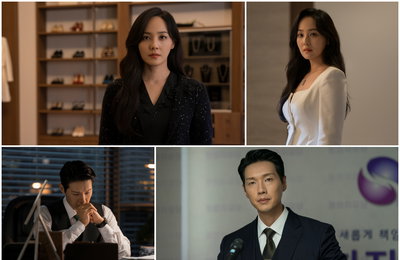 MBN ‘퍼스트레이디’ 유진·지현우·이민영, ‘3인 3색 명품 연기’로 시청률 반등