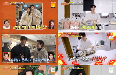 '편스토랑' 김강우, 처제 한혜진 위해 '40시간' 샌드위치 100개 조공…'국민형부' 면모 과시