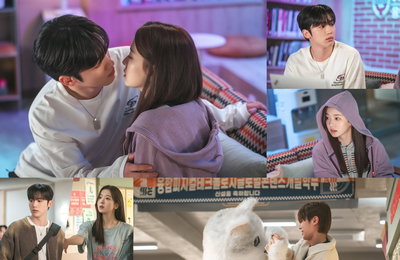 웨이브 오리지널 <제4차 사랑혁명> 김요한-황보름별 설렘 최고조…위기 속 활약은?