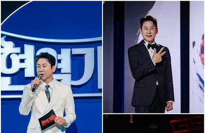'현역가왕3' MC 신동엽, "재고용 감사" 돌발 발언…현역 가수들 '패닉'