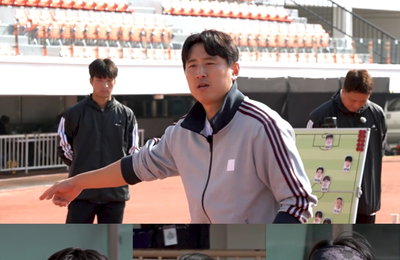 JTBC <뭉쳐야 찬다4> 스트라이커 신현수, 구자철 감독의 파격 선택 '골키퍼 기용' 결과는?